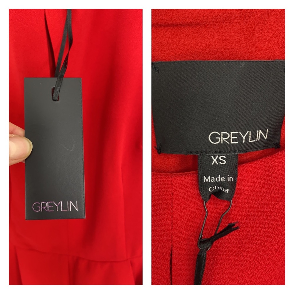 BISHOP + YOUNG Red Artemis Jumpsuit NWT - Picture 9 of 14